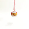 Circular Santa Claus Ornament- 5 cm